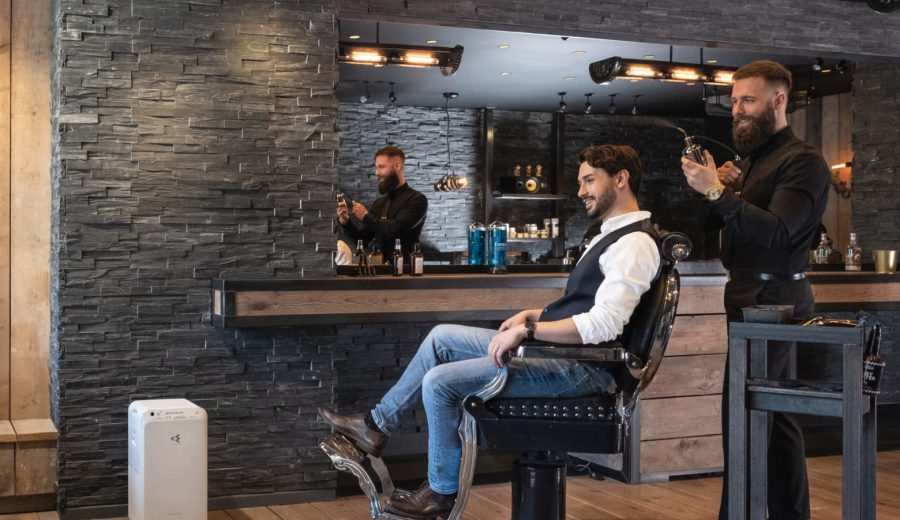 Air Purifier_Barbershop - South_Installation picture_004